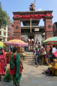 Khatmandu,  Durbar Square prima del sisma